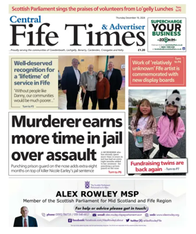 Cover of Central Fife Times