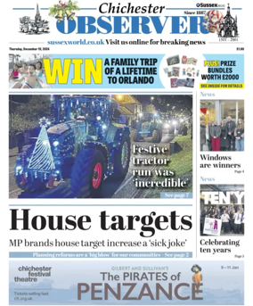 Cover of Chichester Observer