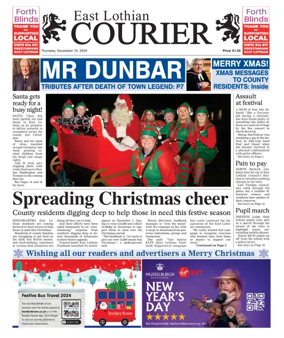 Cover of East Lothian Courier