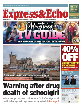 Cover of Express & Echo (City & East Devon Edition)