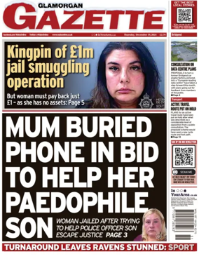 Cover of Glamorgan Gazette