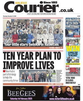 Cover of Halifax Courier