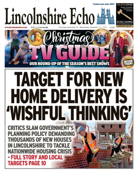 Cover of Lincolnshire Echo