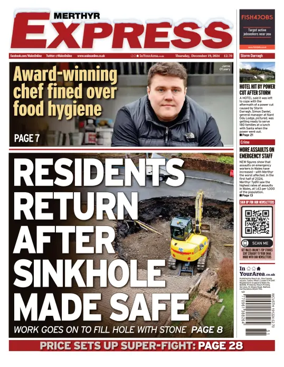 Cover of Merthyr Express