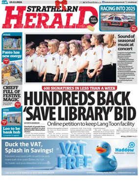 Cover of Strathearn Herald