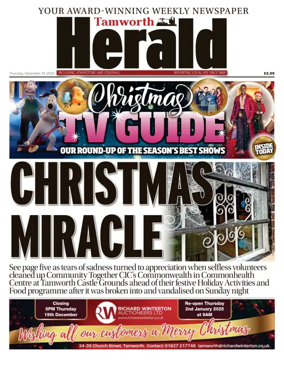 Cover of Tamworth Herald