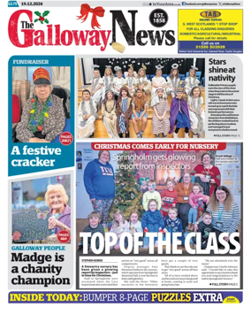 Cover of The Galloway News