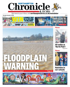 Cover of The Northampton Chronicle and Echo