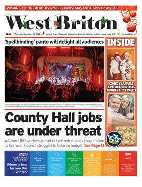 Cover of West Briton (Falmouth Penryn Helston The Lizard)