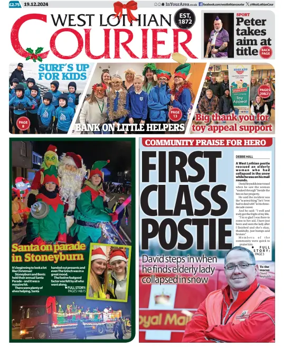 Cover of West Lothian Courier