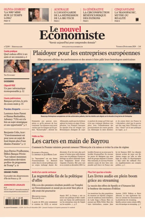 Cover of Le Nouvel Economiste