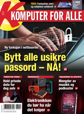 Cover of Komputer for alle (Norway)