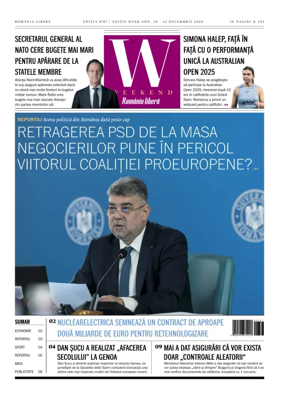 Cover of Romania Libera - Friday Edition