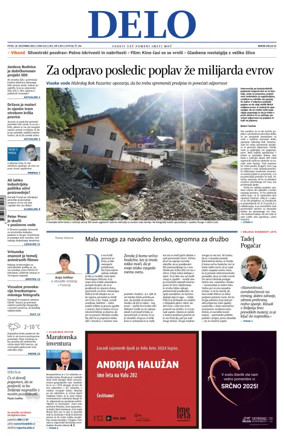 Cover of Delo (Slovenia)