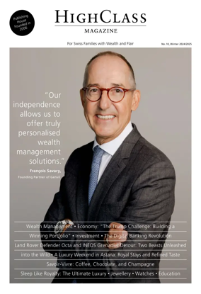 Cover of HighClass Magazine (English)