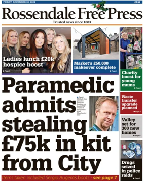 Cover of Rossendale Free Press