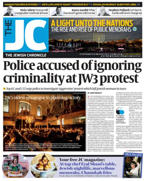 Cover of The Jewish Chronicle
