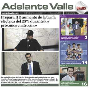 Cover of Adelante Valle