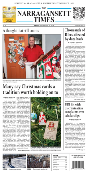 Cover of Narragansett Times