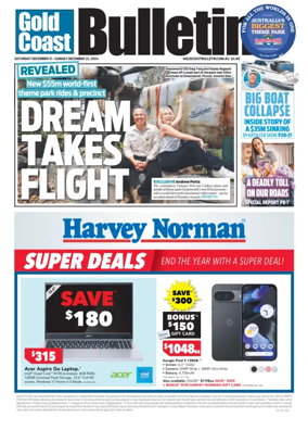 Cover of Weekend Gold Coast Bulletin