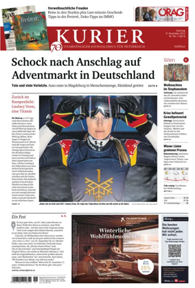 Cover of Kurier (Samstag)