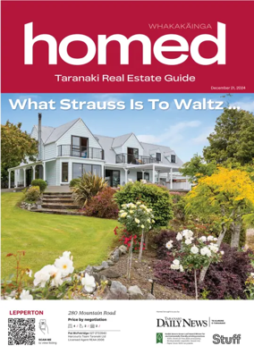 Cover of Homed Taranaki Daily News