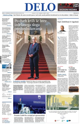 Cover of Delo (Slovenia)