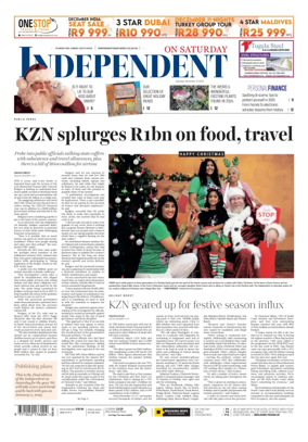 Cover of The Independent on Saturday