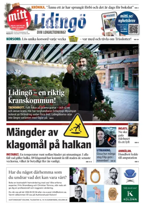 Cover of Mitt i Lidingö