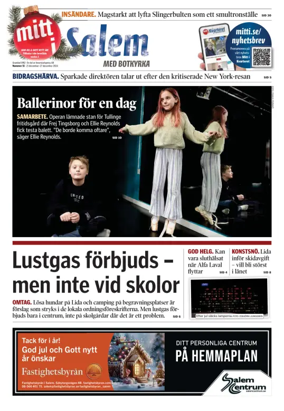 Cover of Mitt i Salem