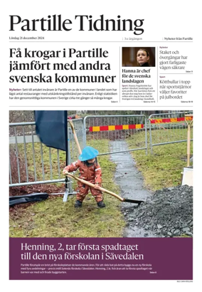 Cover of Partille Tidning