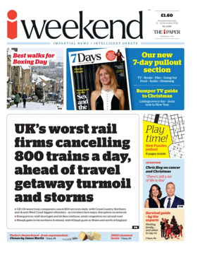 Cover of iNews Weekend