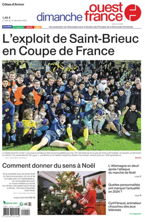 Cover of Dimanche Ouest France (Côtes-d'Armor)