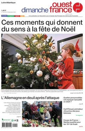 Cover of Dimanche Ouest France (Loire-Atlantique)
