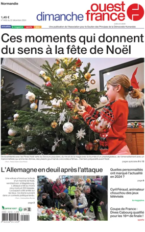 Cover of Dimanche Ouest France (Normandie)