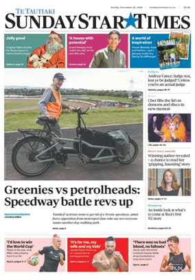 Cover of Sunday Star-Times