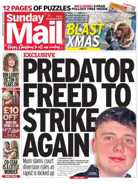 Cover of Sunday Mail (UK)