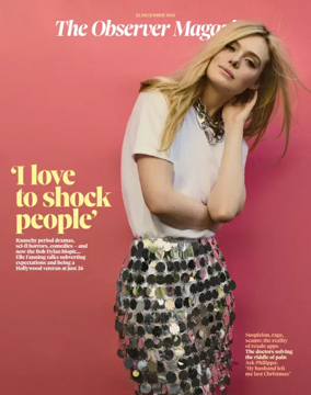 Cover of The Observer Magazine