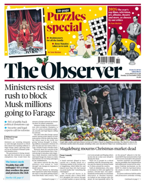 Cover of The Observer