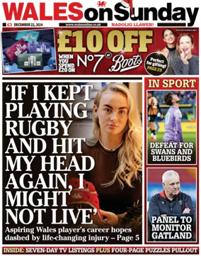 Cover of Wales On Sunday