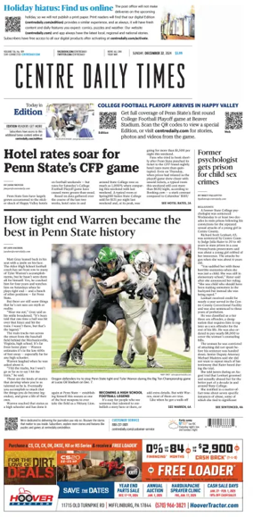 Cover of Centre Daily Times (Sunday)