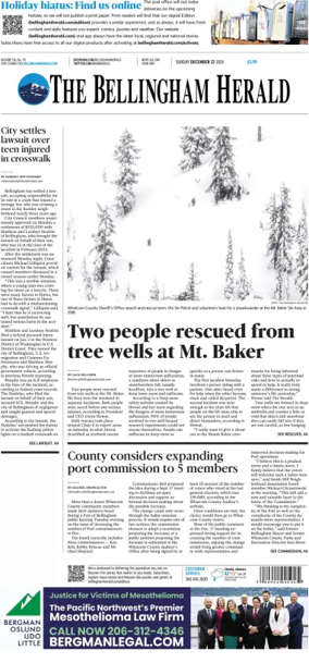 Cover of The Bellingham Herald (Sunday)