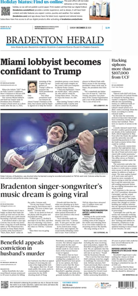 Cover of The Bradenton Herald (Sunday)