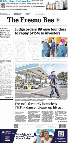 Cover of The Fresno Bee (Sunday)
