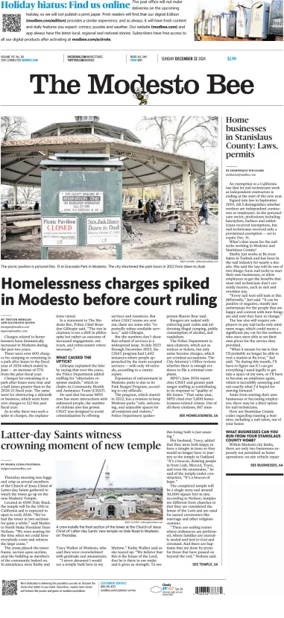 Cover of The Modesto Bee (Sunday)