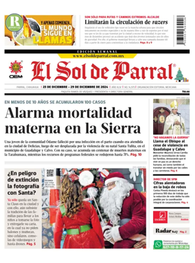 Cover of El Sol de Parral