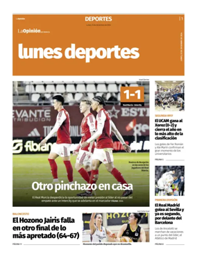 Cover of Lunes Deportes