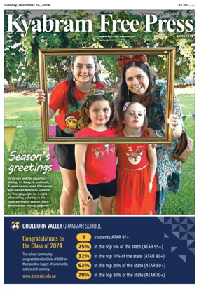 Cover of Kyabram Free Press