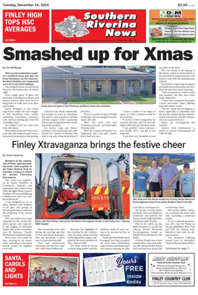 Cover of Southern Riverina news