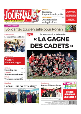 Cover of Le Petit Journal - L'hebdo du Lot-et-Garonne